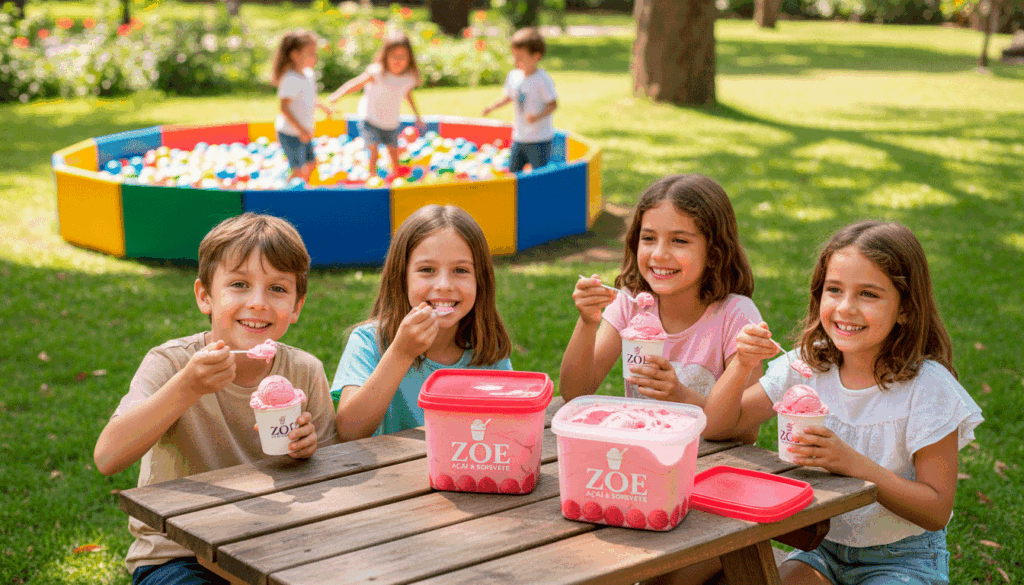 Sorvete Morango - ZOE